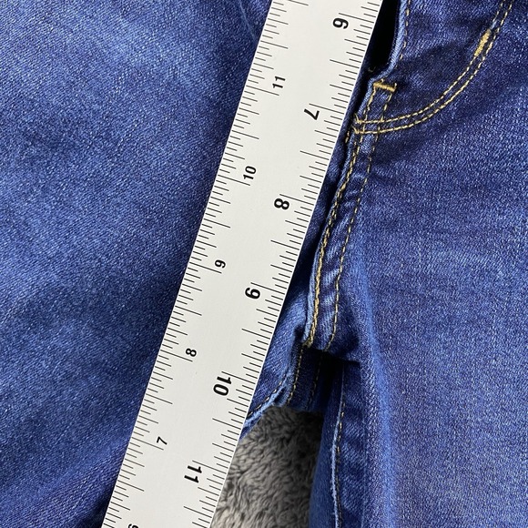 Levis 310 Shaping Super Skinny Stretch Jeans Womens 31 Blue Medium Wash Mid Rise - Picture 8 of 14